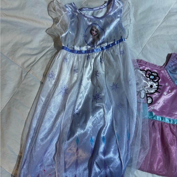 Frozen and Hello Kitty Kids princess nightgowns - Picture 3 of 5
